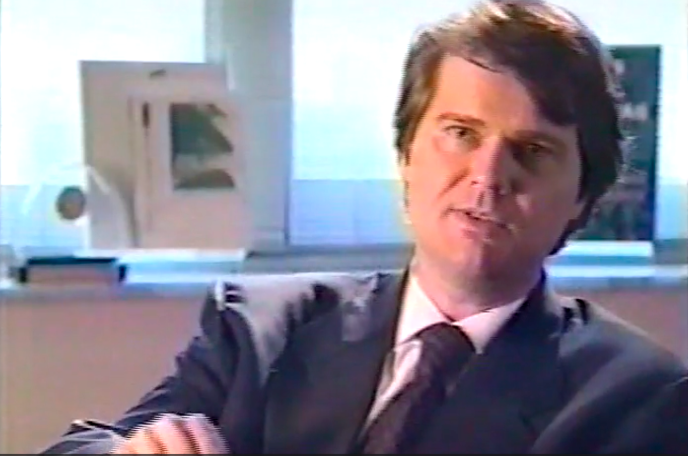 Reportagem do programa Comunicação Empresarial, da Tv Uniban – Rodolfo Guttilla – 1999