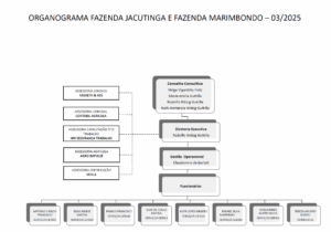 Organograma das Fazendas Jacutinga & Marimbondo