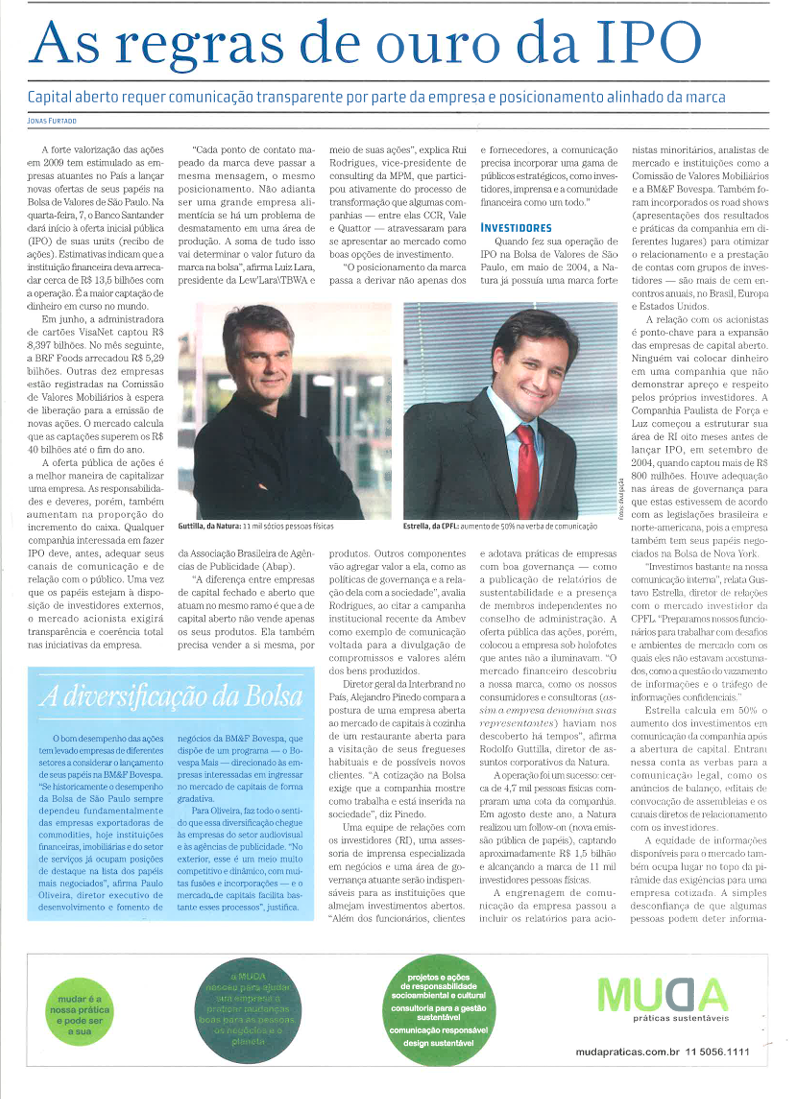 As regras de ouro da IPO