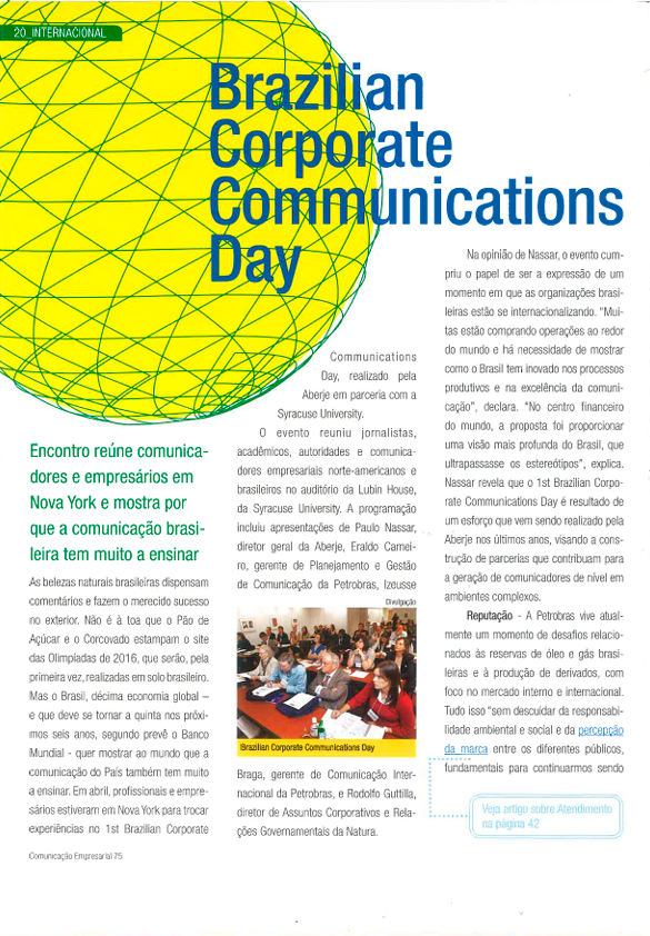 Brazilian Corporate Communications Day