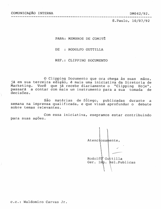 Clipping Documento