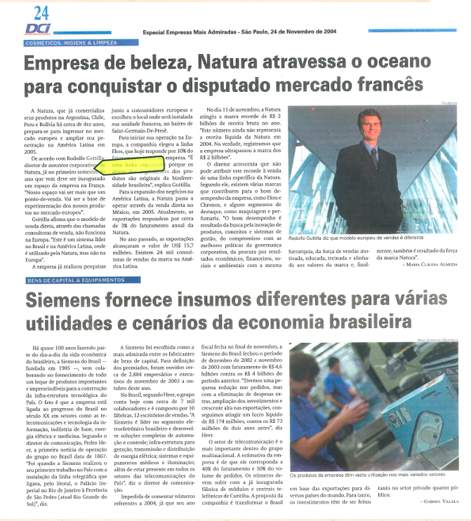 Natura atrevessa o oceano