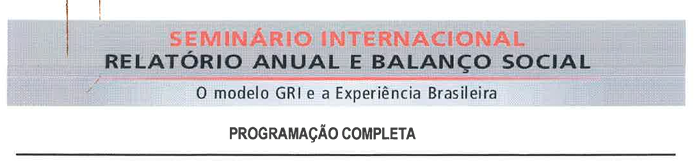 Relatorio Anual Programação GRI