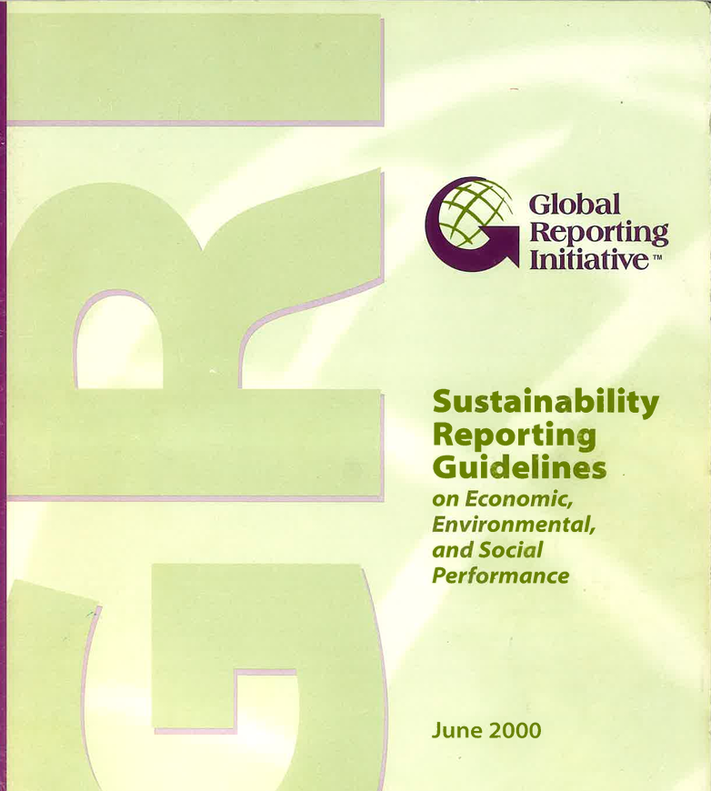 Sustainability Reporting Guidelines (June 2000)