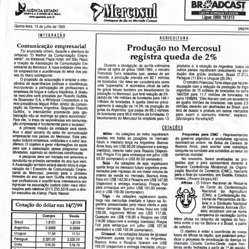 Agência Estado I Integração _Comunicação Empresarial_