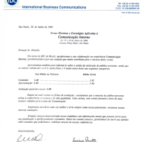 Agradecimento pela participação