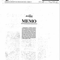 Brasmotor, MEMO I ”Comunicação – Atingindo objetivos de organização através…’
