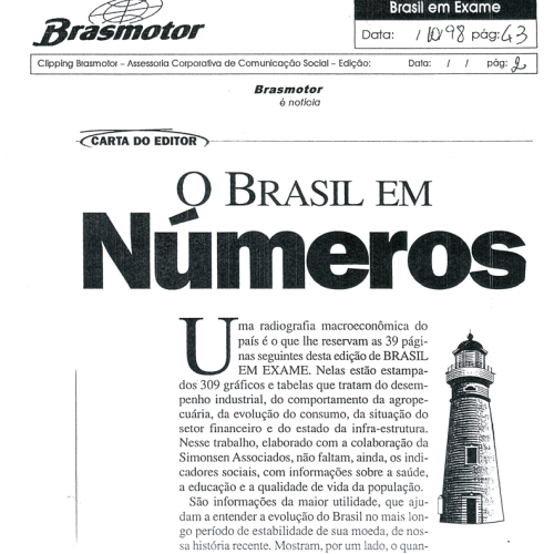 Brasmotor é notícia I O Brasil em Números