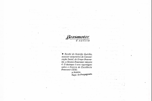 Brasmotor é notícia I ”Recebi do Rodolfo Guttilla, assessor corporativo..”