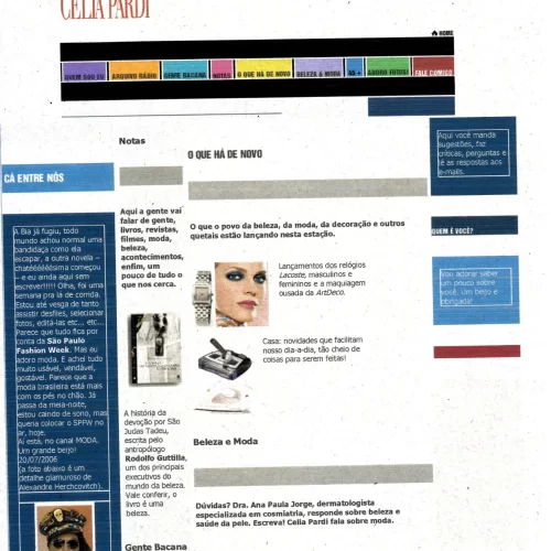 UOL, Notas I Históriada devoção por São Judas Tadeu, Célia Pardi