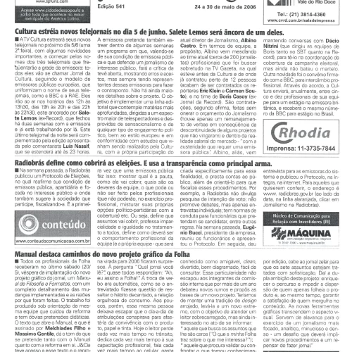 Jornalistas & Cia I O Santo de casa & a casa do santo, de Rodolfo Guttilla