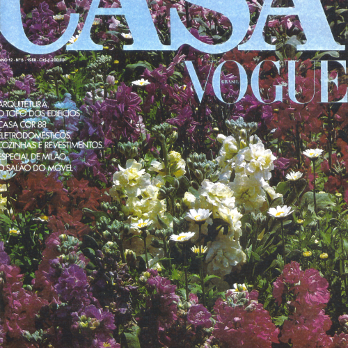 Revista Casa VOGUE I Primavera falando de flores
