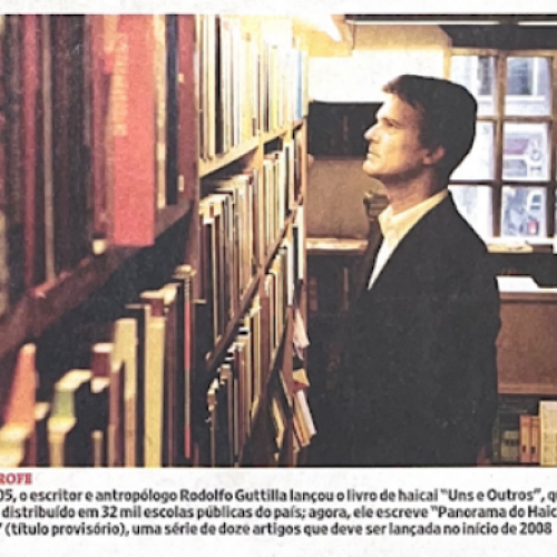Jornal Folha de São Paulo I “Em 2005, o escritor e antropólogo Rodolfo Guttilla lançou o livro…”