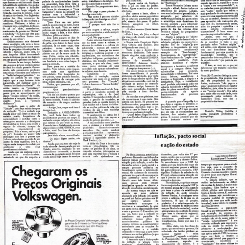 Jornal O Imparcial I “Ao perdedor a mandioca” II