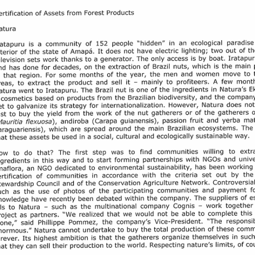 Certificação de Ativos