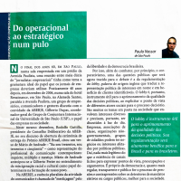 Comunicação Empresarial I _Do operacional ao estratégico num pulo_, Paulo Nassar