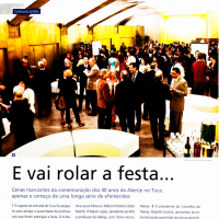 Comunicantes I E vai rolar a festa.. _Cenas marcantes da comemoração dos 40 anos da Aberje…_