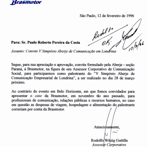 Confirmação de Participação