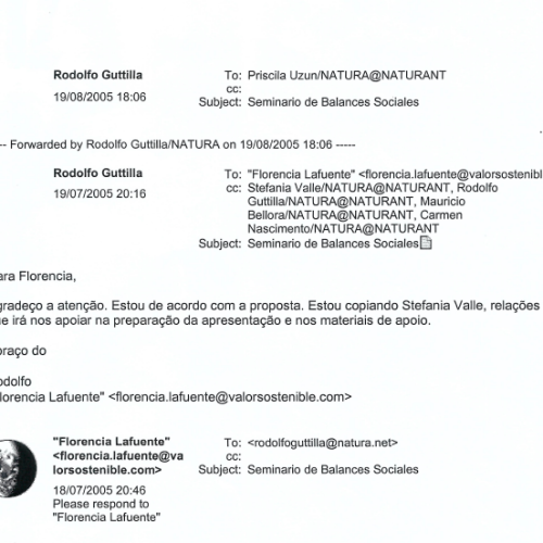 Confirmação de presença