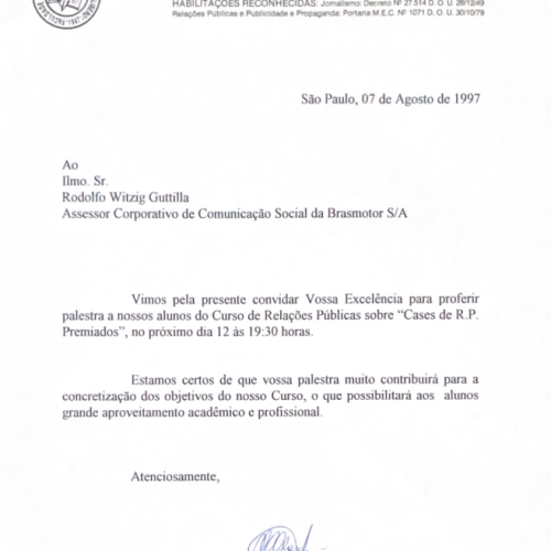 Convite para Proferir a Palestra_ Cases de R.P. Premiados