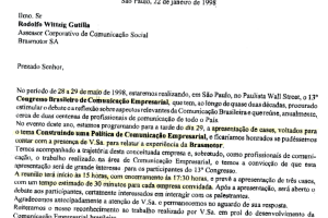 Convite para participar do Congresso