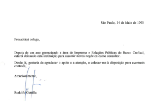 Correspondência