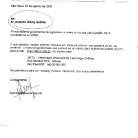 Solicitação do material