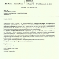 Convite 14° Congresso Brasileiro de Comunicação Empresarial