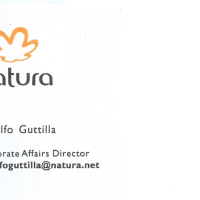 Cartão Rodolfo Guttilla I Natura