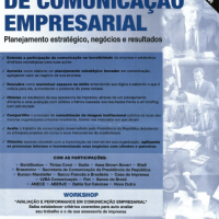 Folder Programação_ Conferência e Workshop Gerenciamento de Comunicação Empresarial