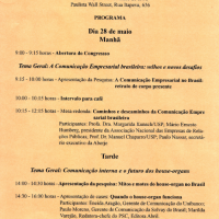 Programa dia 28 de maio de 1998