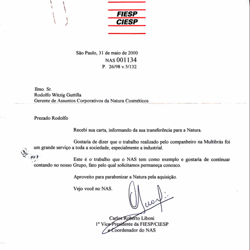 FIESP CIESP I Transferência Natura