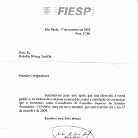 FIESP I Agradecimento pela gestão