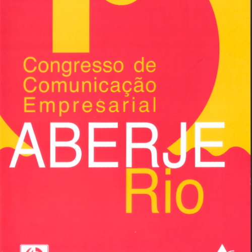 Folder 1° Congresso de Comunicação Empresarial ABERJE Rio