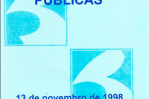 Folder I III Simpósio Profissional de Relações Públicas Terceirização dos Serviços de Comunicação Empresarial e de Relações Públicas