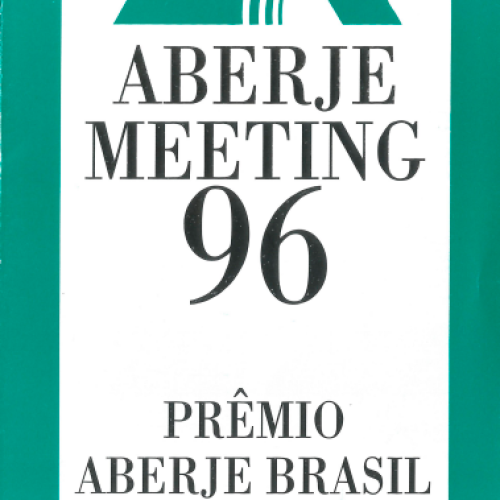 Folder_ Prêmio Aberje Brasil 96
