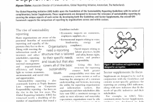 GRI Sector supplementes