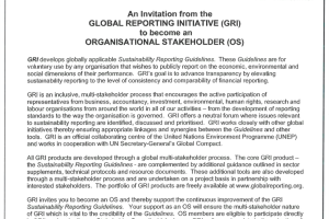 Global Reporting Initiative