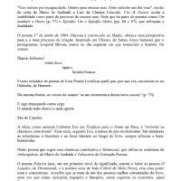 Uns & Outros Poemas Análise crítica