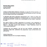 Convite para palestrar