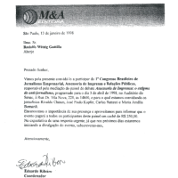 Convite para participar do Congresso