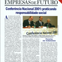 Revista Empresas do Futuro I Conferencia nacional 2001_ praticando responsabilidade social