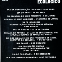 Momento Ecológico – Jornal Laboratório das Faculdades Integradas Alcântara Machado I MAIO 85