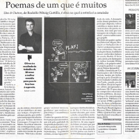 Jornal Diário do Comércio I “Poemas de um que é muitos”