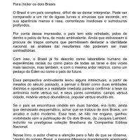 Para (re)ler os dois Brasis | Revista Inovação, Ponto de Vista