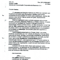 Convite para colaboração UFMG