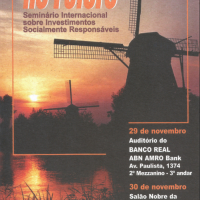 Investindo no Futuro I Seminário Internacional Investimentos Socialmente Responsáveis