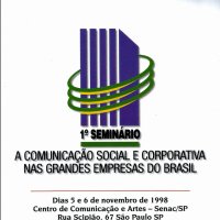 Foldes 1° Seminário I A Comunicação Social e Corporativa nas Grandes Empresas do Brasil