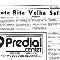 Jornal 1ª Página, São Carlos I “Santa Rita velha safada” II