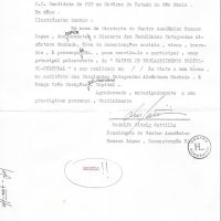Centro Acadêmico Homero Lopes – Gestão 82/83 – Reconstrução 82 Faculdades Integradas Alcântara Machado
